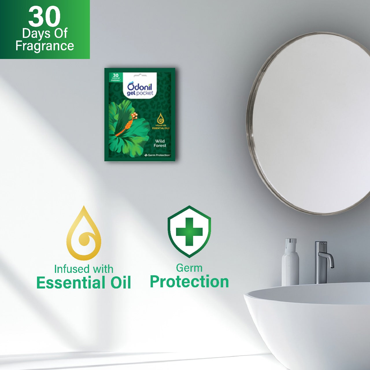 Odonil Gel Wild Forest