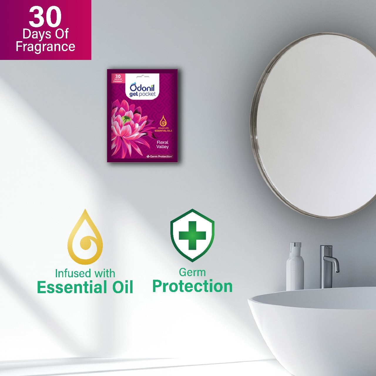 Odonil Gel Floral Valley