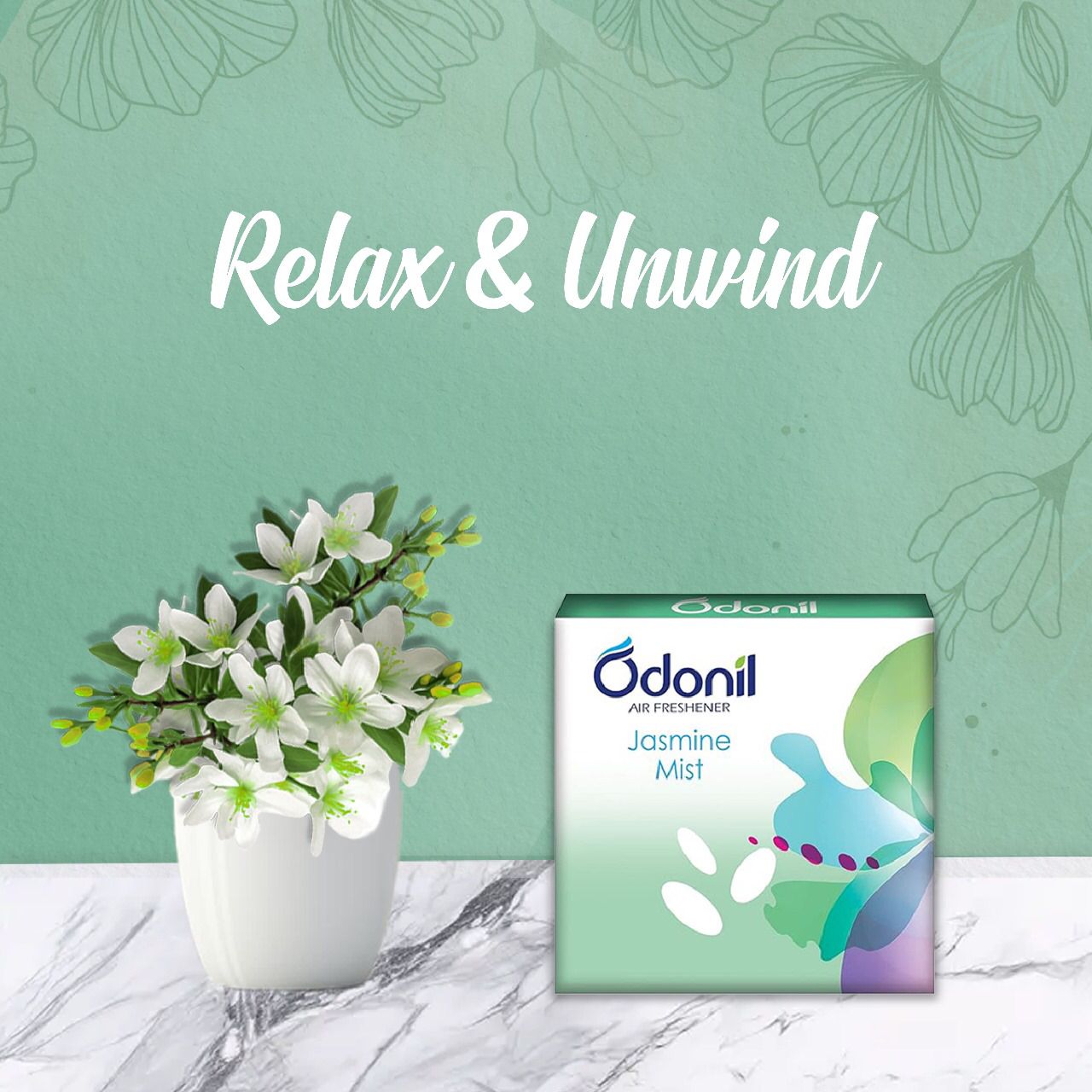 Odonil Block Jasmine Mist